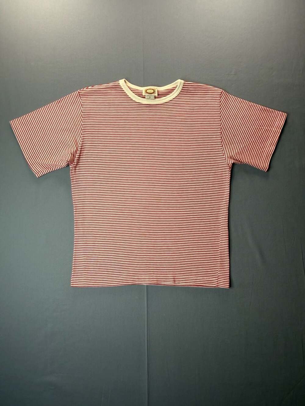 VTG 80’s Banana Republic Mill Valley Striped T-Shirt Women’s S Red White Cotton